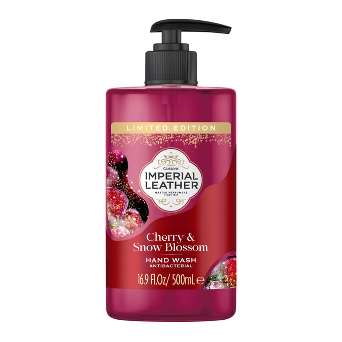Imperial Leather Limited Edition Hand Wash 500ml - Cherry & Snow Blossom
