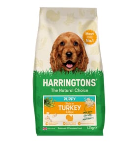 Harringtons Rich in Turkey & Rice Dry Puppy Food 1.7kg