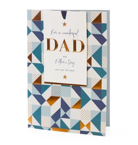 Fathers Day Card - For a Wonderful Dad