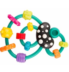 Playgro Swirly Teething Rattle