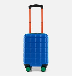 Underseat Kids Cabin Suitcase - Blue & Green
