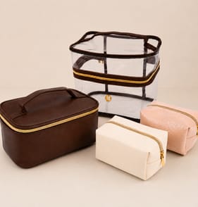 Solenne 4 Piece Make Up Bag