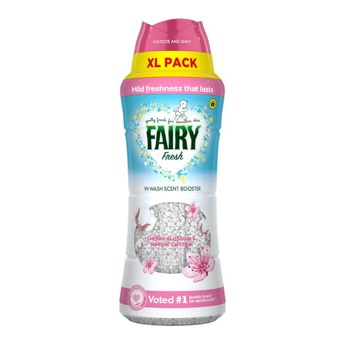 Fairy In-Wash Scent Booster 495g - Cherry Blossom & Nordic Cotton