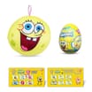Miraball Bibi SpongeBob Squarepants Surprise Egg Capsule with Memory Foam Expandable Plush Toy