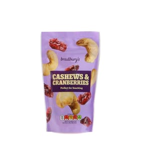 Bradbury's Cashews & Cranberries 200g