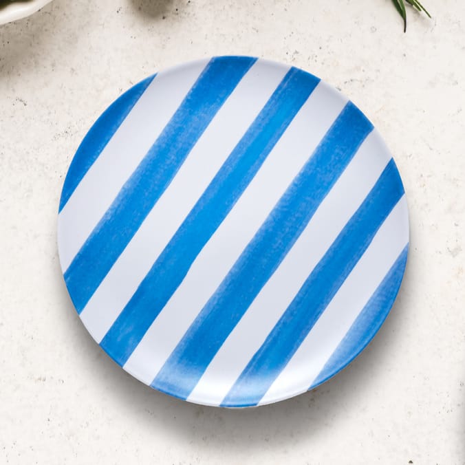 The Outdoor Edit Mediterranean 4 Pack Side Plates