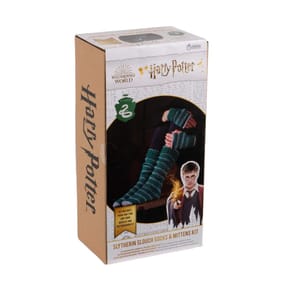 Harry Potter Slytherin Slouch Socks & Mittens Kit