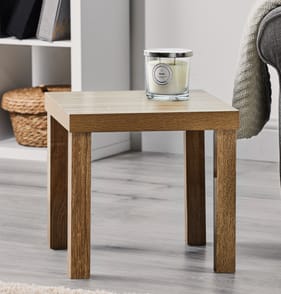 Home Oak Effect Side Table