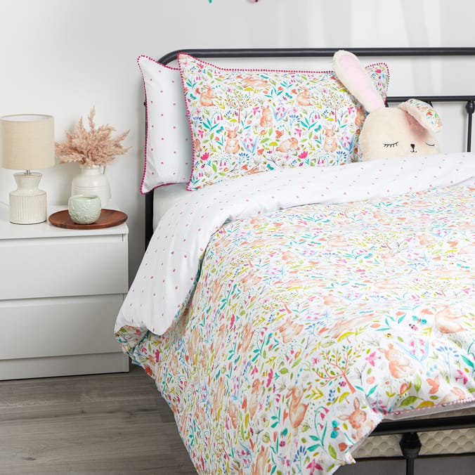 The Kids Edit Little Bunny Duvet Set - Double