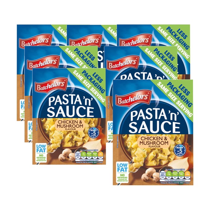 Batchelors Pasta 'n' Sauce Chicken & Mushroom 99g x7