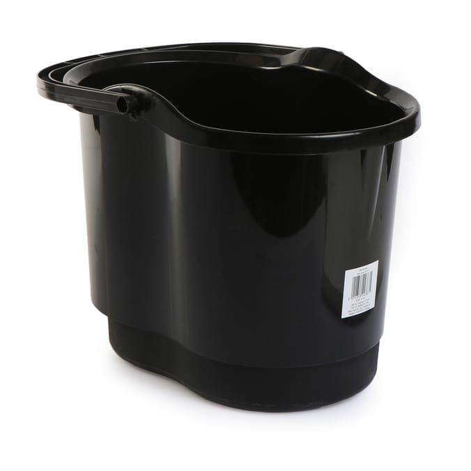 Black Mop Bucket