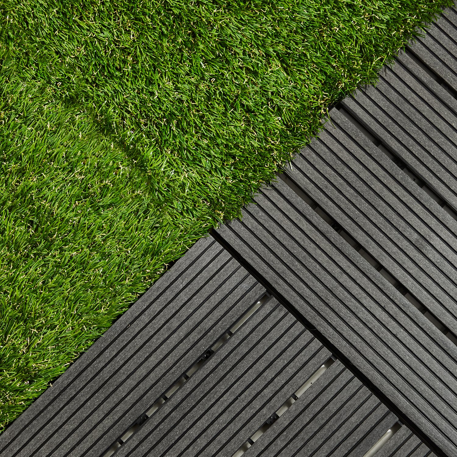 Jardin Composite Decking Tiles 4 Pack Home Bargains