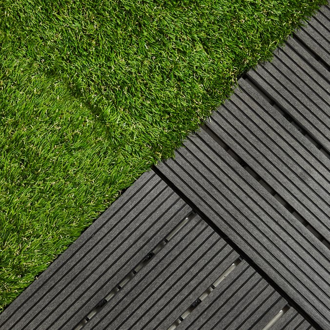 Jardin Composite Decking Tiles 4 Pack