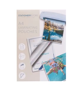 Stationery Store A4 Laminating Pouches 25 Pack
