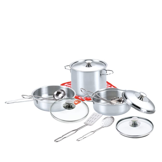 Let's Play Kitchen Metal Cooking Set