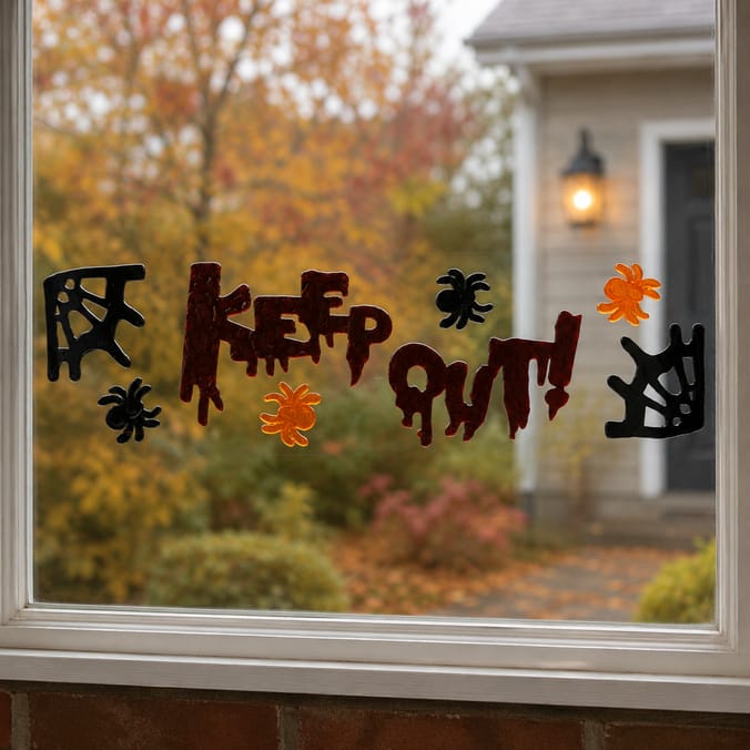 Hallow Scream Blood Gel Sticker Decoration Assorted