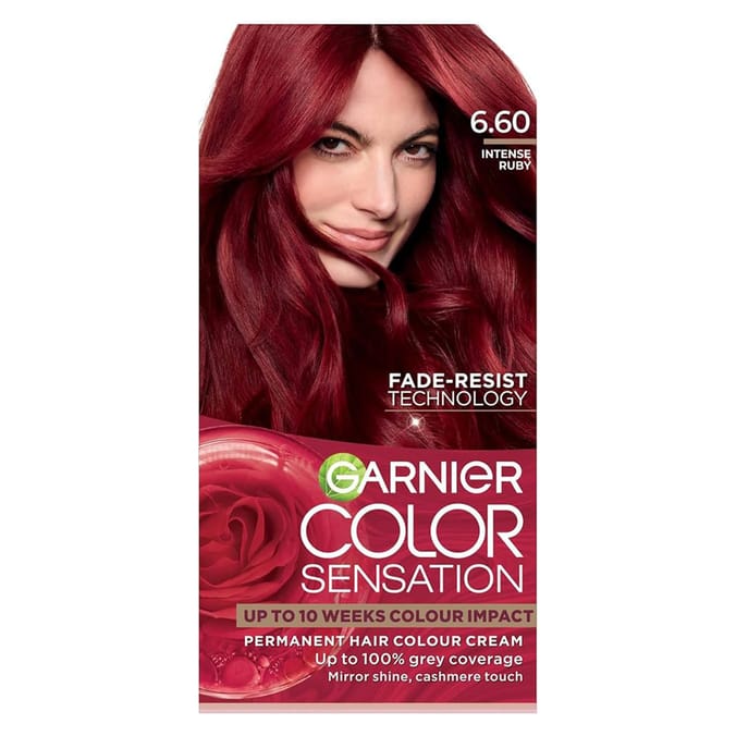 Garnier Color Sensation Hair Dye - 6.60 Intense Ruby