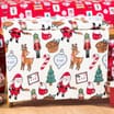 Sleigh Bells Super Soft Throw - Cream