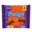 Cadbury Fudge Chocolate Bar 4 Pack Multipack 88g