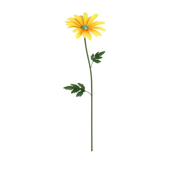 Jardin Decorative Metal Daisy Stake