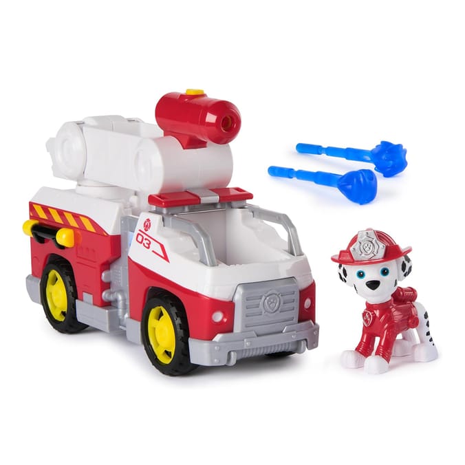 Paw Patrol Fire Rescue Vehicle & Figure - Marshall