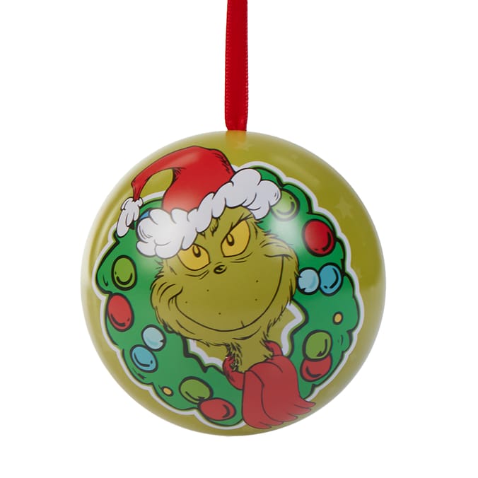 Grinch Dog Treat Bauble
