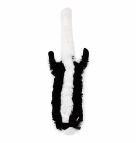 Chester's Faux Animal Skin Plush Toy - Skunk 