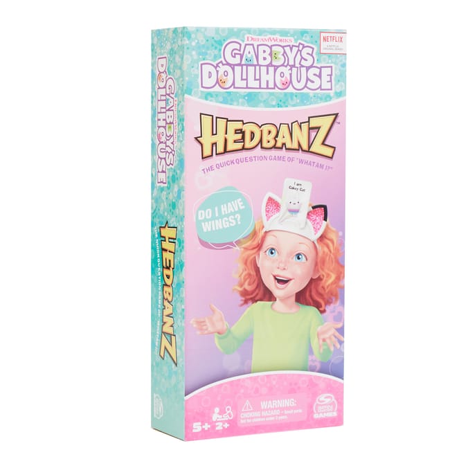 Hedbanz Gabby's Dollhouse Family Question Game
