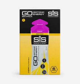 SiS Go Isotonic Energy Gel 60ml 8 Pack - Cherry