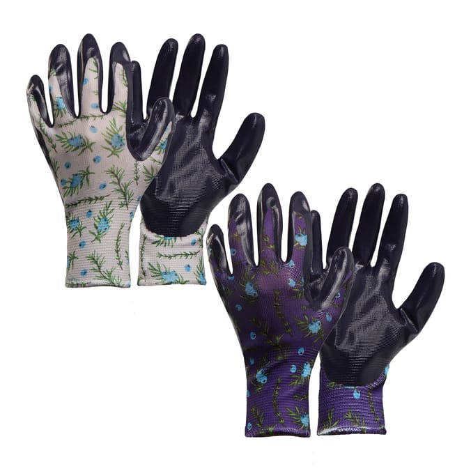 Briers Seed & Weed Gloves Twin Pack - Medium
