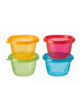 Nuby Food Pots With Lids