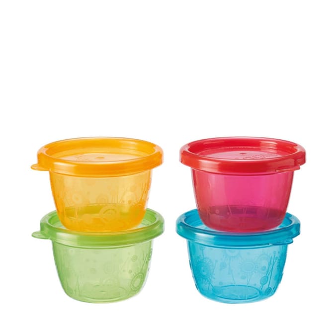 Nuby Food Pots With Lids
