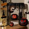Hallow Scream 3 Stacking Metal Pumpkins