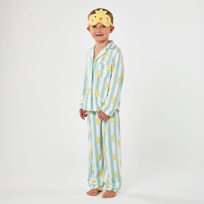 Originals Happy Easter Younger Kids Striped Chick Pyjamas
