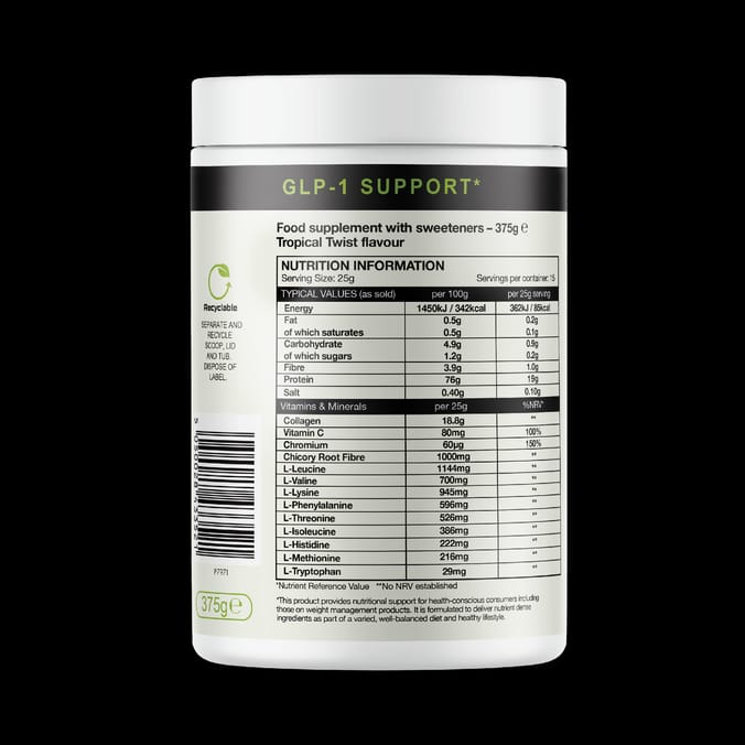 Slimfast Clear Collegen Protein 375g - Tropical