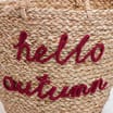 The Lifestyle Edit Autumn Wicker Basket