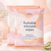 Vital Flushable Intimate Wipes
