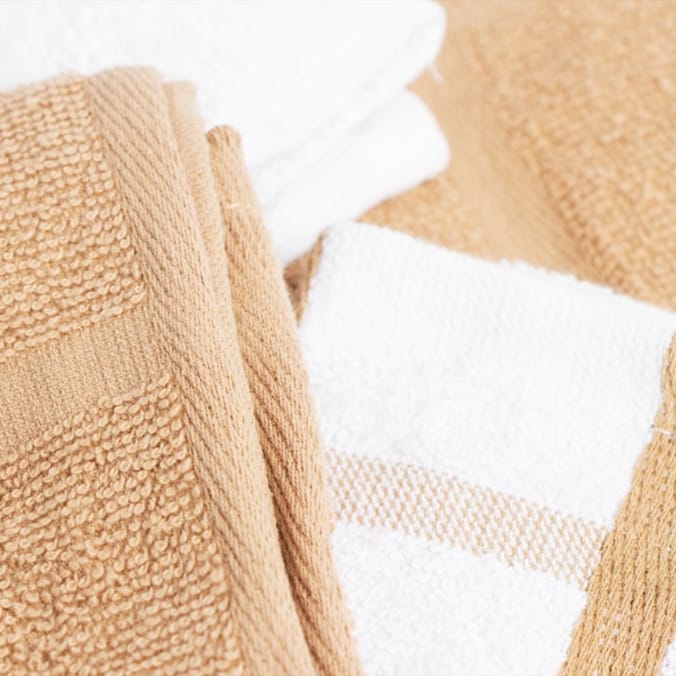 Open Kitchen 100% Cotton Tea Towels 5 Pack