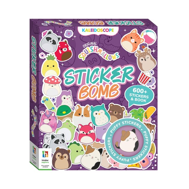 Reusable Sticker Collection Book 30ct. Sticker Bomb Reuse Sticker Book  Sticker Book Gift Sticker Pack Gifts for Sticker Collectors 