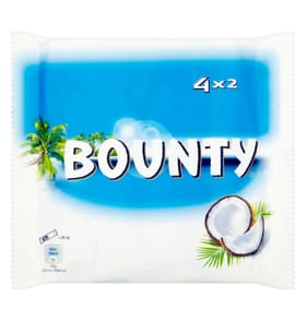 Bounty Coconut Multipack Chocolate Bar 57g