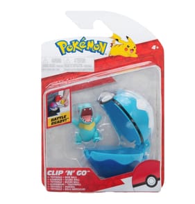 Pokemon Clip 'N' Go Poké Ball Figure - Totodile