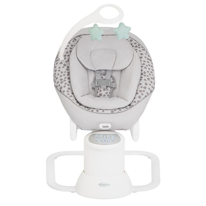 Graco Daisi 2-in-1 Soother And Rocker - Dalmation Grey