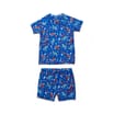Hello Summer 2-Piece Turtles Rash Guard Set Kid's