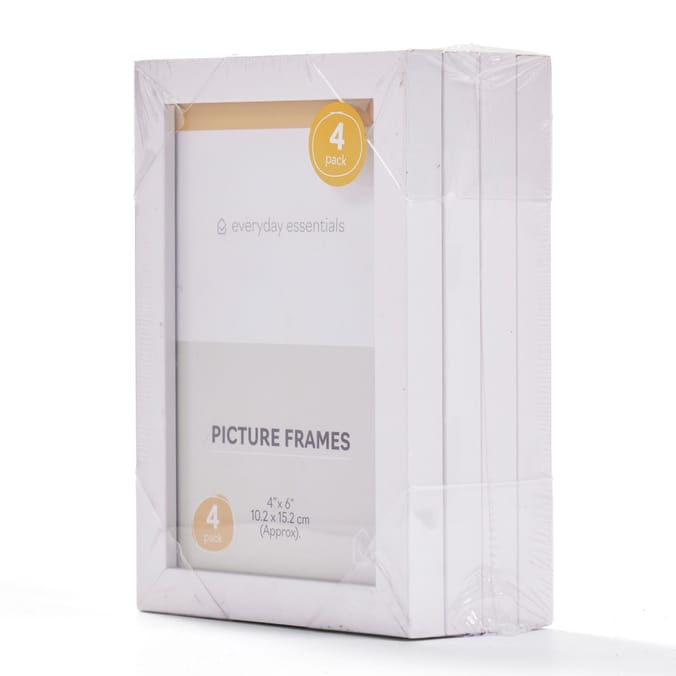 Everyday Essentials Picture Frames 4 Pack 5" x 7"