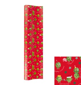 Festive Feeling 12Metre Wrapping Paper - Sprout