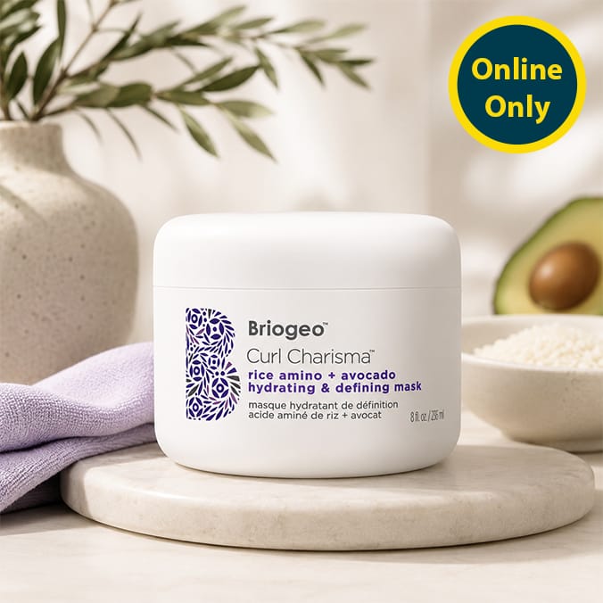 Briogeo Curl Charisma. Rice Amino + Avocado Hydrating & Defining Mask 236ml