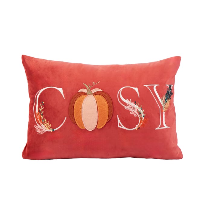 The Lifestyle Edit Harvest Cosy Cushion 