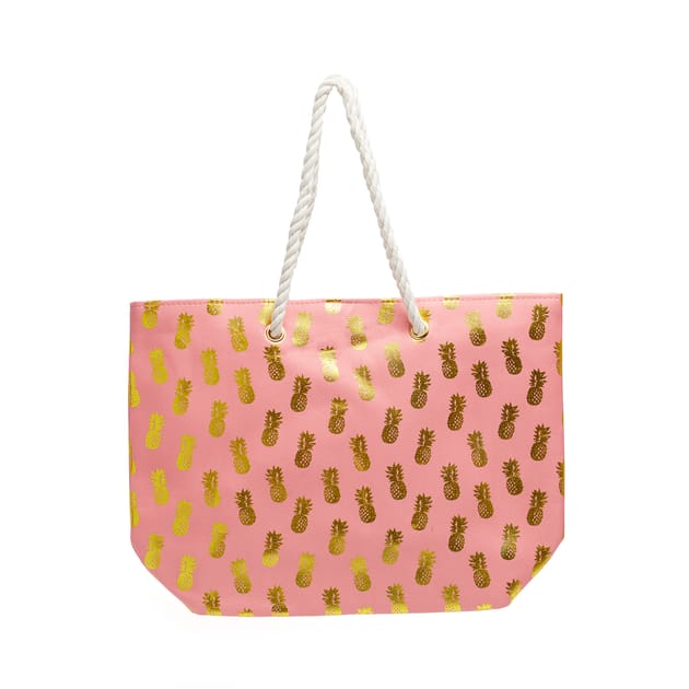 It's as #Pineapple Party🍍#beachready  Large beach bags, Personalized beach  bags, Bags