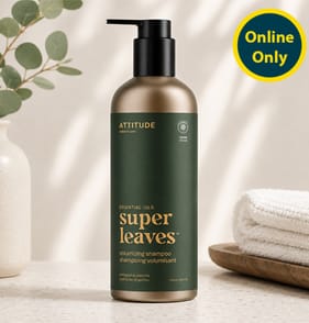 Attitude Natural Care Petitgrain & Jasmine Super Leaves Volumising Shampoo 473ml