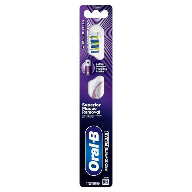 Oral-B Pro-3D White Pulsar Battery Toothbrush